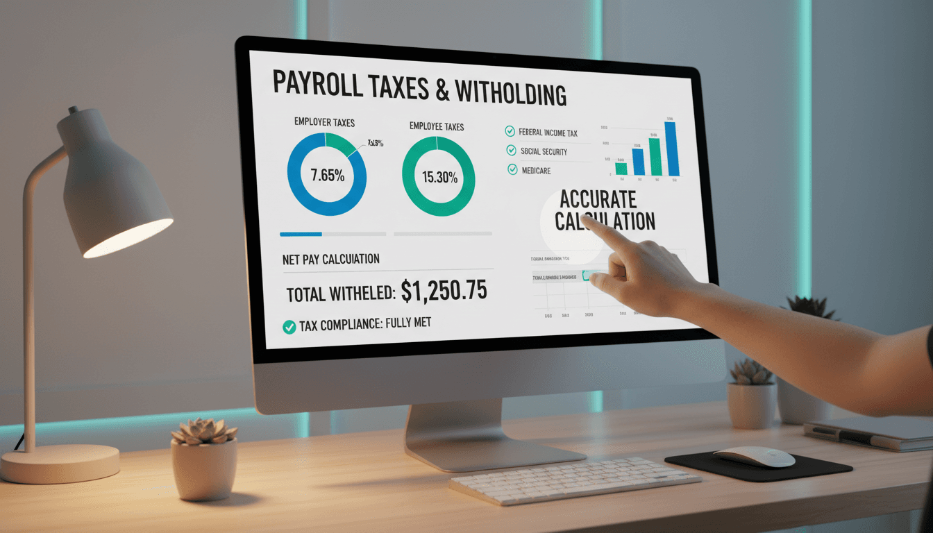 Tax and Withholding Accuracy